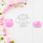 Baby Milk Sippy Mug – Leakproof Lightweight Nursing Cup for Kids (250 Ml / 1 Pc) - Fabric Detail by Nari Haat, Indi...