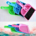 Mini Dustpan with Brush Broom Set for Multipurpose Cleaning, Supdi - 2 pcs - Back View by Nari Haat, Indian ethnic we...