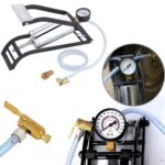 Heavy Duty Steel Foot Pump for Bike, Car, Cycle & More Vehicles - Neckline Detail by Nari Haat, Indian ethnic wear, w...