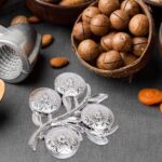 Tree Shape 4 Compartment Mukhwas Dani Serving Tray For Home & Kitchen Use - Front View by Nari Haat, Indian ethnic we...