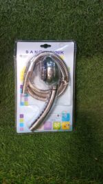 Shower Head with Stainless Steel Hose – High-Pressure Multi-Function Spray - Fabric Detail by Nari Haat, Indian eth...