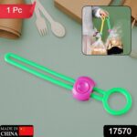 Food Bag Sealing Clips - Multi-Purpose Reusable Organizers for Kitchen & Home (1pc) - With Dupatta by Nari Haat, Indi...