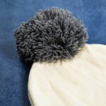 Men's and Women's Skull Slouchy Winter Woolen Knitted Black Inside Fur Beanie Cap. FB - Sleeve Design by Nari Haat, I...