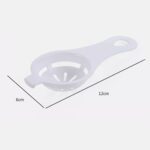 Egg Yolk Separator, Egg White Yolk Filter Separator, Egg Strainer Spoon Filter Egg - Full Detail by Nari Haat, Indian...