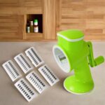 6 in 1 Multi functional Vegetable Cutter & Slicer Hand Machine Cutting, Slice, Cut Thick, Cut Silk All in one –Vege...