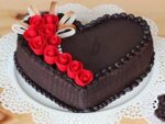 Heart Shape Cake Mould Non Stick  Steel 1 kg Cake Baking Tray ( 23cm) - Fabric Detail by Nari Haat, Indian ethnic wea...