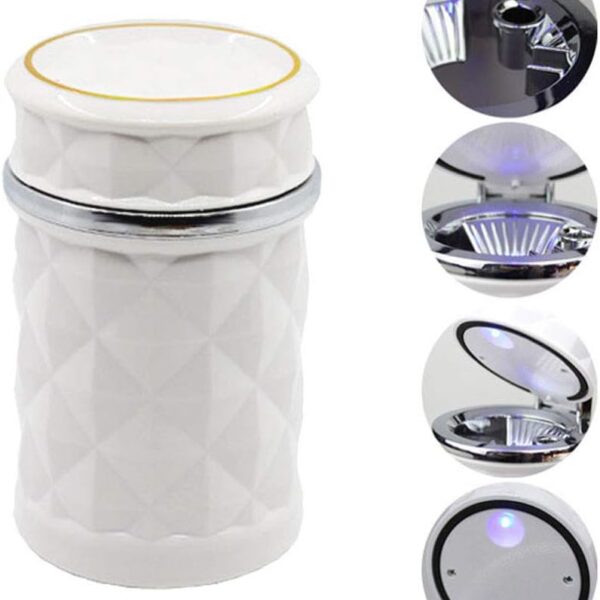 Portable Car Cupholder LED Ashtray