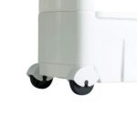 Multipurpose 2 Layer Slim Side Space Saving Storage Organizer Rack Shelf - Neckline Detail by Nari Haat, Indian ethni...