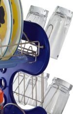 STAINLESS STEEL DRAIN BOWL STORAGE RACK HOLDER - Back View by Nari Haat, Indian ethnic wear, women clothing, designer...