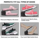 Adjustable Folding Shoe Slots Organizer - Closeup Embroidery by Nari Haat, Indian ethnic wear, women clothing, design...