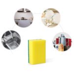 Scrub Sponge 2 in 1 Pad for Kitchen, Sink, Bathroom Cleaning Scrubber - Neckline Detail by Nari Haat, Indian ethnic w...