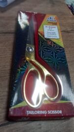 Stainless Steel Tailoring Scissor Sharp Cloth Cutting (8.5inch) (Golden) - Full Detail by Nari Haat, Indian ethnic we...