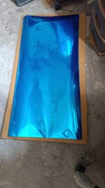 3D Mirror Wall Stickers Decorative Mirror Paper for Home, Living Room  (100×50 Cm ) - Full Detail by Nari Haat, Indi...