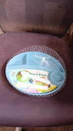 Biodegradable 5-Compartment Food Plate for Kids, BPA-Free (1 Pc) - Full Detail by Nari Haat, Indian ethnic wear, wome...