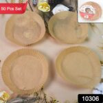 Round Air Fryer Disposable Paper Liner  (50 Pcs Set / 160mmx45mm) - With Dupatta by Nari Haat, Indian ethnic wear, wo...