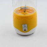 Portable Electric USB Juice Maker 6 blade Blender Grinder  - 400ml - Neckline Detail by Nari Haat, Indian ethnic wear...