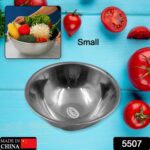 Stainless Steel Dessert Curry Soup Bowl Wati Katori for Small Rice Side Dishes - With Dupatta by Nari Haat, Indian et...