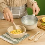 Rice Bowl Noodle Set with Cutlery