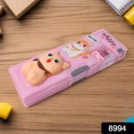 Magnetic Pencil Case / Compass Box With Sharpener (1 Pc) - With Dupatta by Nari Haat, Indian ethnic wear, women cloth...