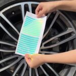 Car Wheel Hub Reflective Car Stickers, Night Warning (20 Pcs Set/ Multicolored) - Full Detail by Nari Haat, Indian et...