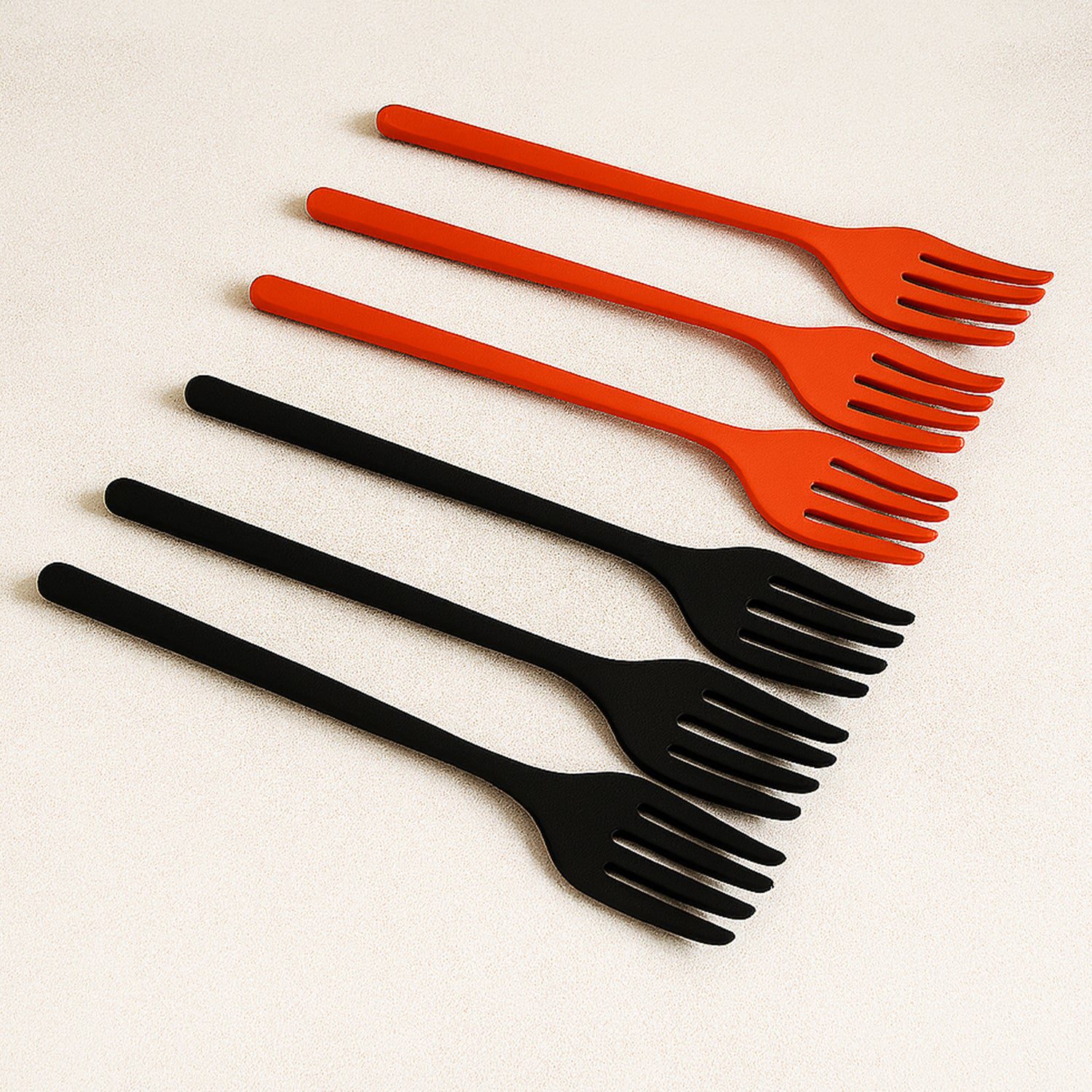 5699_7cafb850-2713-43ed-8297-fd6e659de06c.jpg Silicone Flexible Forks, Silicone Cooking Fork (6 Pcs) - Front View by Nari Haat, Indian ethnic wear, women clothing,...