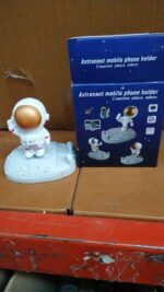 Mobile Holder Astronaut Phone Stand Planet Creative Fun 3D Design (1 Pc / Mix Design) - Full Detail by Nari Haat, Ind...