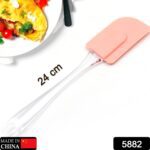 Silicone Spatula | Baking & Cooking | Heat Resistant | Non-Stick | 24cm - With Dupatta by Nari Haat, Indian ethnic we...