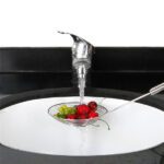 Round Stainless Steel Deep Fry  / Mesh Strainer - Neckline Detail by Nari Haat, Indian ethnic wear, women clothing, d...