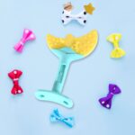 Baby Silicone Teether, Fruit Teether for Toddlers,100% Food Grade Silicone - Sleeve Design by Nari Haat, Indian ethni...