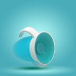 360d Magic Cup, Baby and Sippy Cup(1 Pc 207ML) - Neckline Detail by Nari Haat, Indian ethnic wear, women clothing, de...