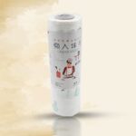 Reusable Printed Kitchen Tissue Roll – Non Woven Washable Cleaning Cloth - Back View by Nari Haat, Indian ethnic we...