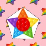 Star Fidget Toy fidget tool Used for playing purposes and all, especially for kids - Back View by Nari Haat, Indian e...