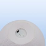 Moon Night Lamp with Plastic Stand Night Lamp for Bedroom (19 x14 Cm / 1 Pc) - Closeup Embroidery by Nari Haat, India...