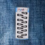 Metal Tik Tak Hair Clips (12 Pcs Set), Hair accessories - Sleeve Design by Nari Haat, Indian ethnic wear, women cloth...