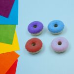 Donut Eraser for Girls & Boys / Eraser for School B'Day Return Gift Party Doughnut Lollipop Ice Cream Theme Shape Era...