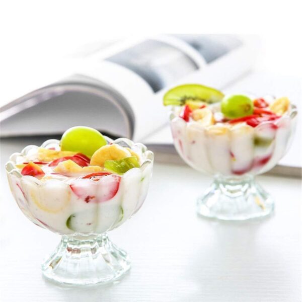 Serving Dessert Bowl Ice Cream Salad Fruit Bowl - 6pcs Serving Dessert Bowl Ice Cream Salad Fruit Bowl - 6pcs - Front...