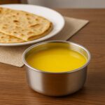 Stainless Steel Table Small Dish Bowl Plate Set for Side Dish, Sauce  (1 Pc) - Front View by Nari Haat, Indian ethnic...