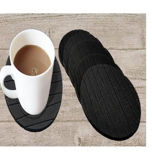 Round Silicone Cup Mats for Drinks