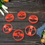 Plastic Easter cookie cutter set for biscuits