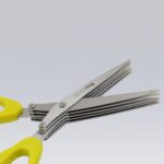 Multifunction Vegetable Stainless Steel Herbs Scissor with 5 Blades (1 Pc) - Back View by Nari Haat, Indian ethnic we...