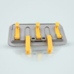 Wall Mounted Hook Towel Hook Rack Foldable Wall Hooks Mobile Holder Stand - Back View by Nari Haat, Indian ethnic wea...