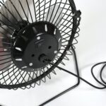 USB Table Desk Personal Metal Electronic Fan, Compatible with Computers, Laptops, Student Dormitory, Suitable For Off...