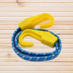Multipurpose Ultra Flexible Bungee Rope, Luggage Strap, Bungee Cord (2 Pc) - Sleeve Design by Nari Haat, Indian ethni...