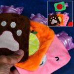 Mini 1pc Mix design hot water bag for pain relief. - Back View by Nari Haat, Indian ethnic wear, women clothing, desi...