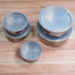 Stainless Steel Food Storage Airtight & Leak Proof Lunch Box - Full Detail by Nari Haat, Indian ethnic wear, women cl...