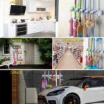 5-Layer Multipurpose Wall Mounted Organizer Mop And Broom Holder - Neckline Detail by Nari Haat, Indian ethnic wear, ...