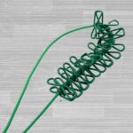 Elastic Cloth Drying Rope with 12 Metal Clip Portable Clothes line For Home & Travel - Neckline Detail by Nari Haat, ...