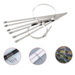Stainless Steel Cable TIE Used for Solar, Industrial and Home Improvement Multipurpose HIGH Strength, Self-Locking Zi...