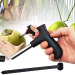 Premium Coconut Opener Tool / Driller with Comfortable Grip - Front View by Nari Haat, Indian ethnic wear, women clot...
