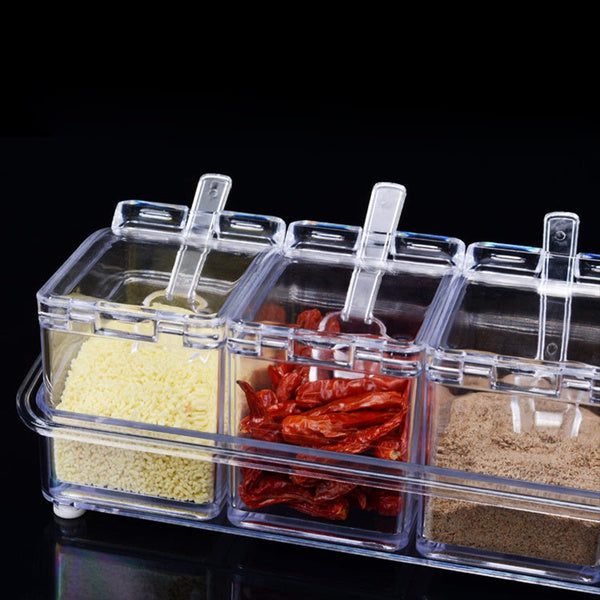 5ab3a8da918dae42d085e721-3-large.jpg Crystal Seasoning Acrylic Box Pepper Salt Spice Rack - Front View by Nari Haat, Indian ethnic wear, women clothing, d...